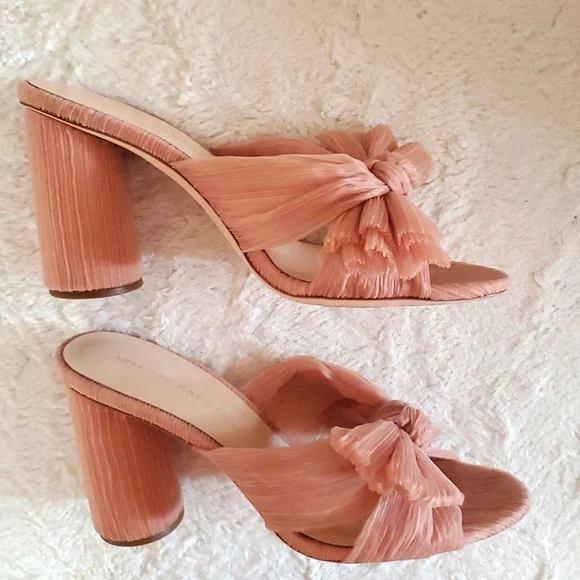 Loeffler Randall Penny Tulle Knot Mules - Picture 4 of 8